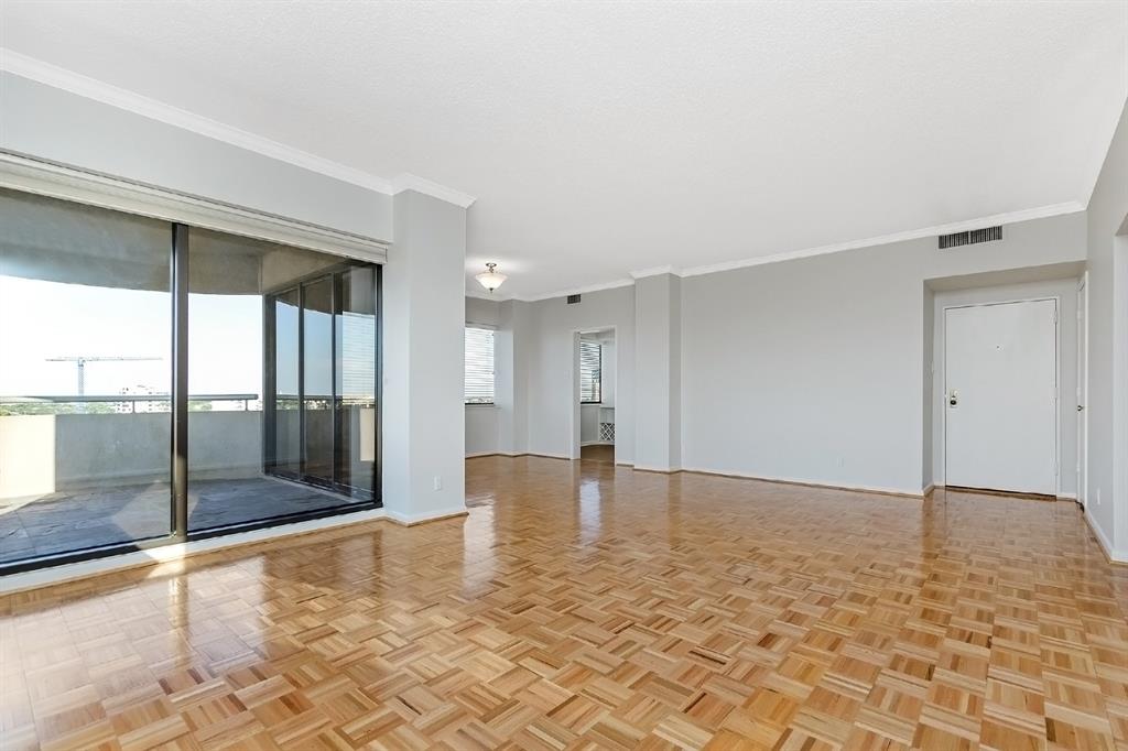 Another perspective of your open living area which connects effortlessly to the kitchen, breakfast room, and dining area. This space is easily customizable and provides an excellent amount of sheer natural light.
