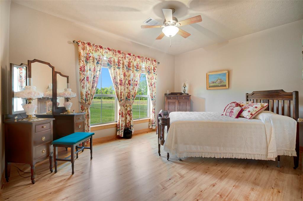 The beautiful view from the window and the ample space in this 1 of 4 possible secondary bedrooms is sure to please any family member or welcome any guest. And remember, all bedrooms have walk-in closets, auto-lighting and 3