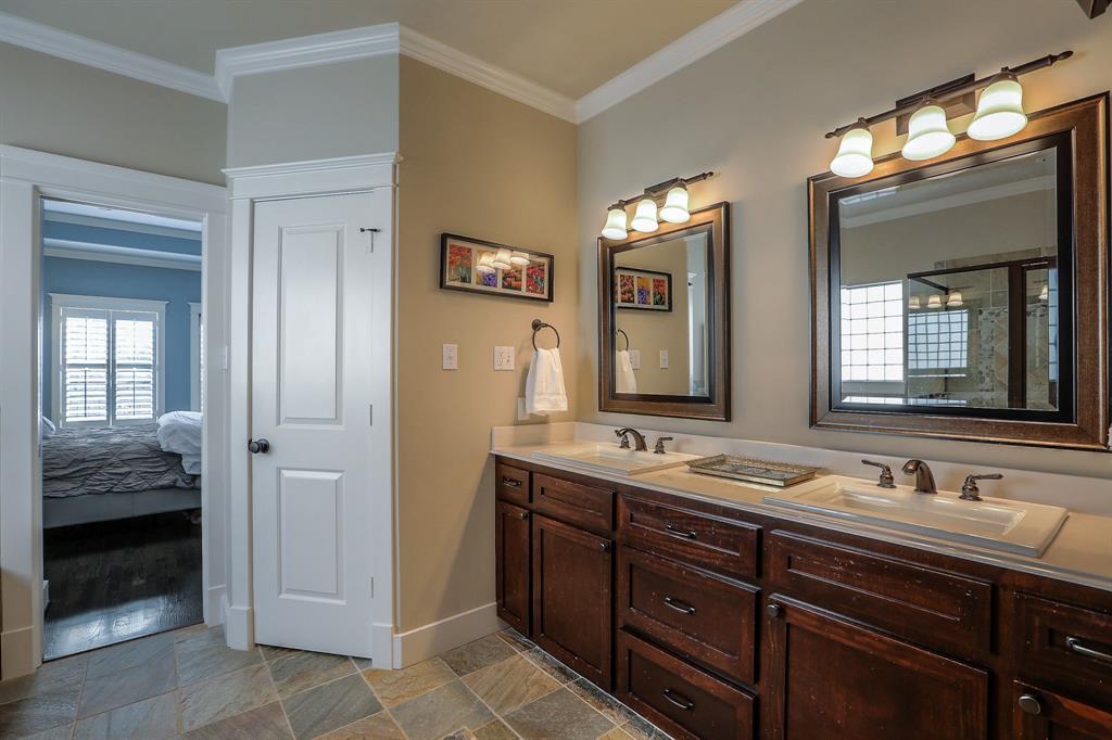 You'll enjoy starting your day in the luxurious master bath with dual vanities.