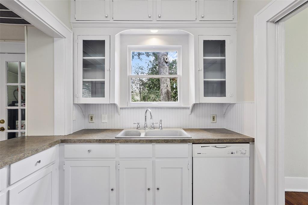 The natural light that flows into the kitchen will help brighten your mornings.