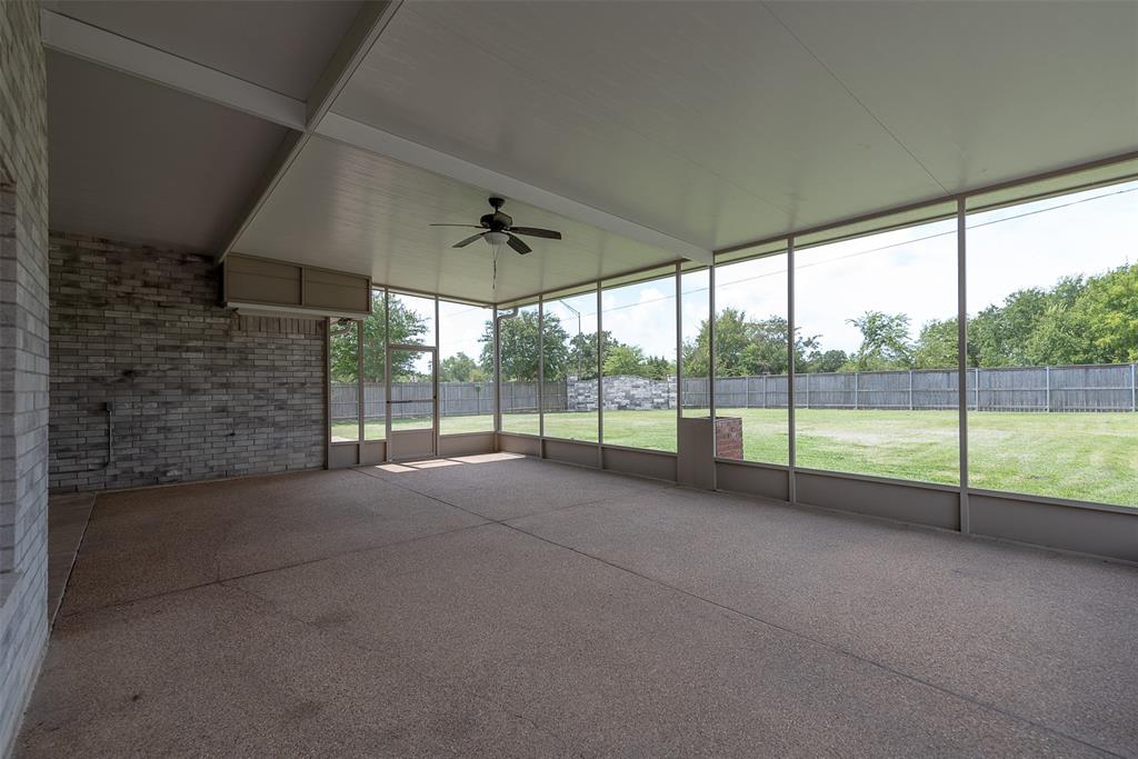 The massive backyard leads to a massive, almost 600 sq foot, screened-in back porch; making year-round entertaining a breeze. Pictures DO NOT give it justice. Come see it for yourself.