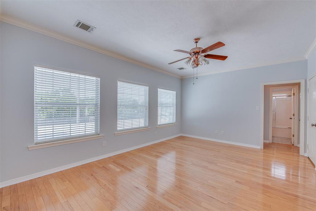 The media/game room's three full-sized windows will brighten guests' stay on game day.