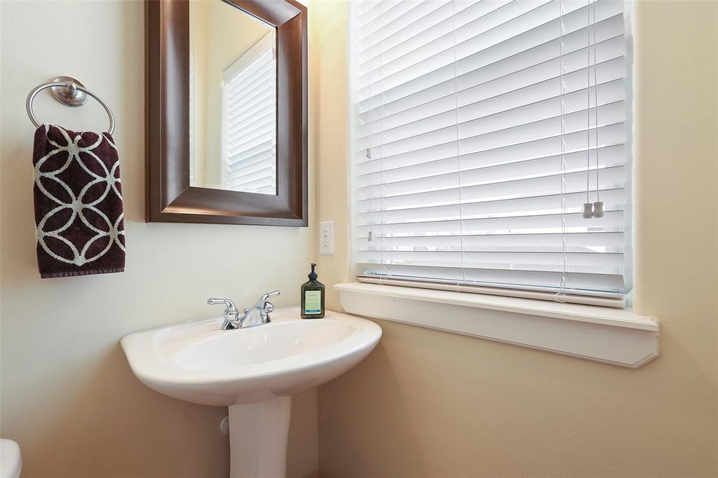 You and your guests are going to appreciate the half bath located on the main living floor.