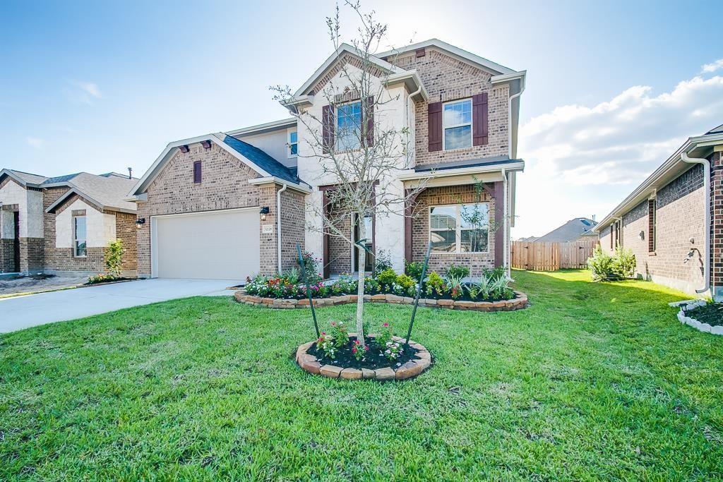 32128 Sagewood Bend Lane Spring, Texas Ready for Move-In! Beautiful Elevation with Stone Accents + Covered Front Porch + Veranda! Versatile Design - Study + Game room! Extensive Hardwood Flooring! Gourmet Kitchen: Granite Counters + Stainless Appliances! Refrigerator Included! Study - French Doors! Supersized Family Room - Corner Fireplace! First Floor Master Suite - Pretty Garden Bath with Dual Sinks + Tile Flooring + Large Walk-In Closet! Sprinkler system & security system !Spacious Secondary Bedrooms! Big Covered Patio! Conroe ISD! Master-Planned Community with Amenities Galore! No Smoking on Property.