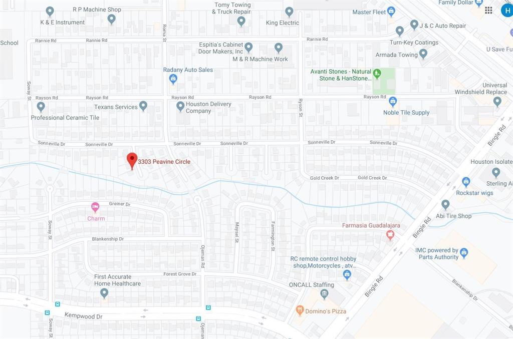 3303 Peavine Circle Houston Tx 77080 Har Com