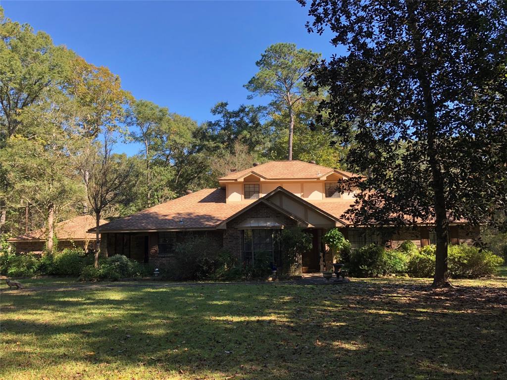 911 Ragsdale Spring Street Shepherd, Texas ONE OF A KIND! Country Living at it's best. Four bedroom custom home with guest house, large metal workshop, greenhouse, several carports, party carport, 8 man in ground concrete storm shelter, Backup Generac generator with 500 gal propane tank, recently replaced energy eff. A/C, aerobic septic system, Roof aprox. 4 years old, Running spring on property, 20 ac. of huge virgin timber (pine and hardwood) To many exotic plants and trees to mention, ask for list. Numerous fruit trees, 20 ac. fenced, back 9 ac. is pasture with road running along back boundary. Shepherd is a quite country town off Hwy 59. Has excellent schools and not that far from Humble or
Houston. About 15 minutes from Lake Livingston and Trinity River. Wonderful Place to live. Must see to Appreciate!