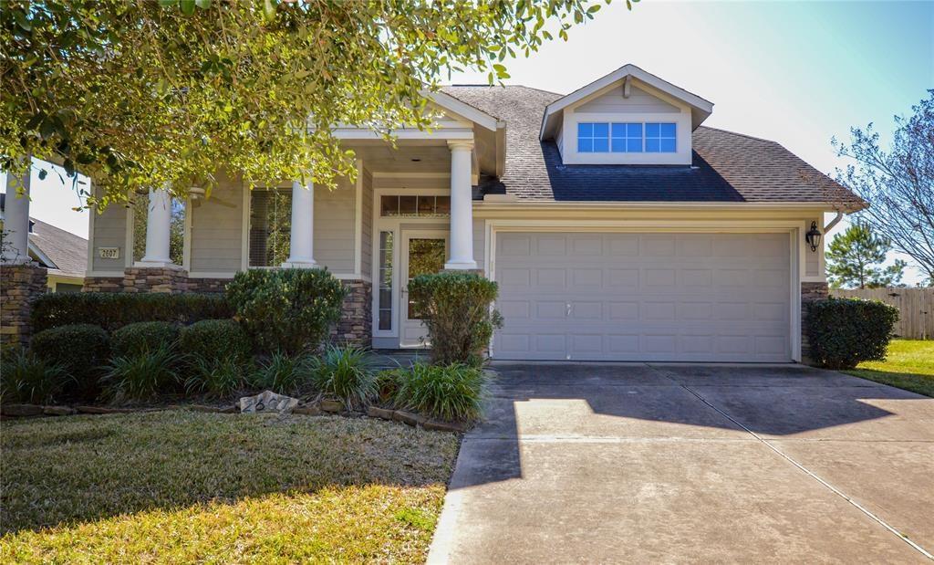 2607 Kimberly Dawn Drive Conroe, Texas Welcome to Paradise! This lovely 3 bedroom, 2 bath home in Canyon Creek is located just a short drive from Conroe and The Woodlands. The charming kitchen which is open to the family room is sure to delight the chef in your life. From its Cabinets with plenty of storage, and beautiful counter tops to the gorgeous stained concrete flooring, cooking here will be a treat! Enjoy snuggling by the fireplace on those cold winter evenings or sitting out on the Cabana Style Deck with your morning cup of ambition or your favorite evening libation. Paradise Awaits! Make your appointment today for a private showing!