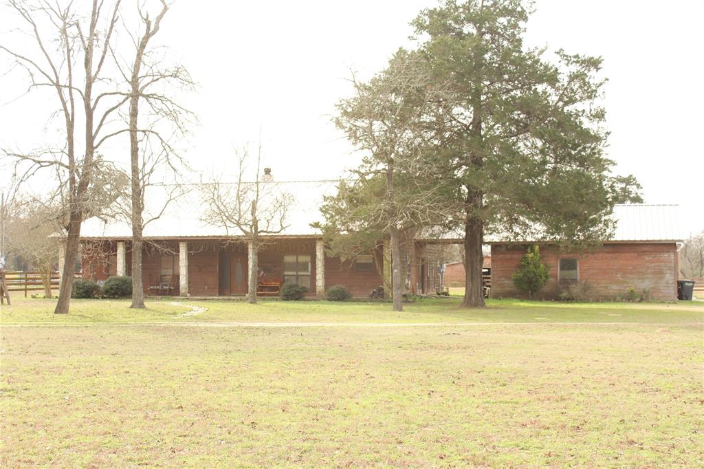 453 County Road 480 Centerville, Texas Are you looking for a fantastic horse property? This stone and cedar home features a 72x60 horse barn with 8 stalls. It features a tack room, wash station and a feed room. The property also has guest quarters separate from main house. The main house has a huge, inviting rock fireplace in a living area featuring all beautiful wood walls. The main house is 4 bedrooms and 3 baths with a separate study/office area.
2 water heaters replaced 2018
2 new HVac units
oven replaced 2018
Dw replaced 2018
