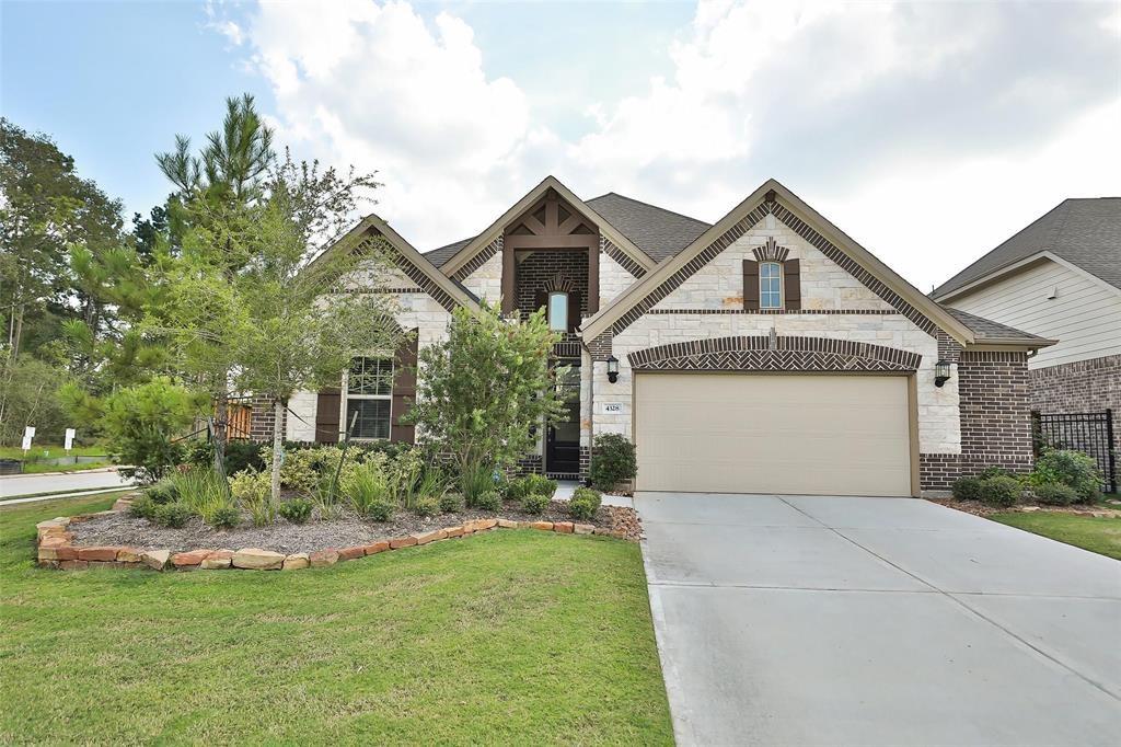 4328 Silver Oak Place Spring, Texas Fantastic one story floorplan available for lease in the highly desirable Woodson's Reserve!The open living areas are light and bright with high ceilings, neutral paint and beautiful hardwood floors. Wi-Fi Certified home by Lennar features doorbell, front door lock, lights and thermostat. The floor plan offers 4 large bedrooms, 3 full bathrooms, an inviting entry foyer, an island kitchen with walk-in pantry, open dining room, open family room with access to an extended covered rear patio with new natural gas grill.The master bedroom features an en suite bathroom with dual sinks, separate shower and tub, private toilet enclosure and a large master closet. Extended garage with lots of storage space. The refrigerator, washer, and dryer all stay with the home.Community amenities incld: community center, tennis courts, open year round swimming pool, playground and walking trails. Schools are zoned to the highly acclaimed Conroe ISD. Call for your private showing today!