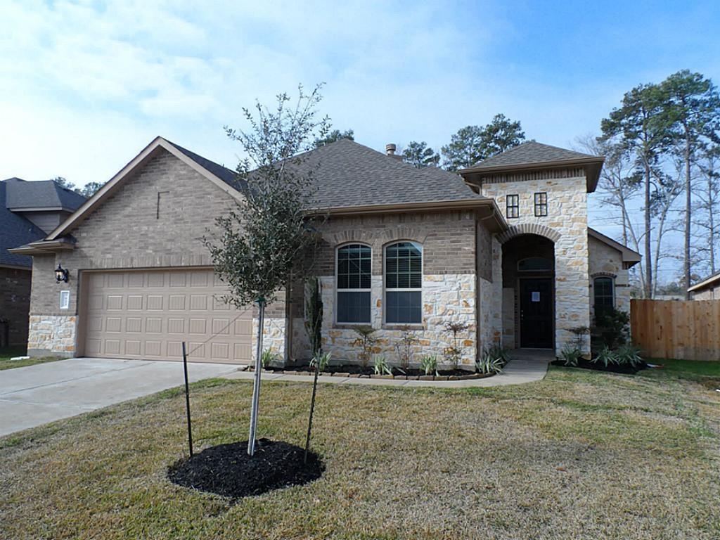 5623 S Denham Ridge Lane Spring, Texas Beautiful D.R. Horton 4 bedrooms home with a stone and brick elevation, The Kitchen is equipped w/ Built-In Steel Appliances (Double Ovens, Microwave, Cook Top & DW). Lot of upgrades.. Full sprinkler system. Zone to High ranked Klein ISD. French elementary school within walking distance.Highly acclaimed Klein ISD schools with areas only high school IB Program!