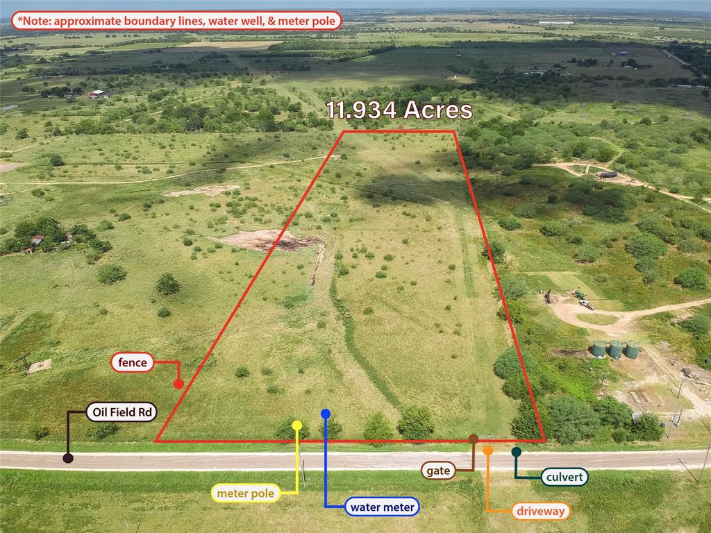 3399 Oil Field Rd Bellville, Texas This beautiful 11.934-acre tract is located in Bellville, TX, close to I-10. It's off the beaten path yet still located in close proximity to the thriving economic center of Sealy. The property is perfect for building a home or raising cattle. It has many added improvements and features so that you don't have to deal with the hassle of permits, approvals, and licensing with the county. Improvements and features include: 1) Low Agricultural Exempt Taxes 2) Minimal Deed Restrictions 3) Private Water Well 4) Electricity Meter Installed 5) Driveway with Culvert 6) Fenced Property with Farm Gate 7) Flat Land
Downtown Bellville boasts a variety of eclectic and unique shops with a small-town charm feel. The town hosts its famous Bellville Meat Market, a medieval castle, craft brewery, blacksmith shop, and former jailhouse. It is not only a place that provides escape from the hassle of the big city, but also a wonderful community.