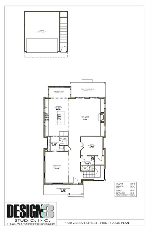 1320 2 Vassar Street, Houston, Texas 77006, 5 Bedrooms Bedrooms, 6 Rooms Rooms,4 BathroomsBathrooms,Single-family,For Sale,Vassar,76715356