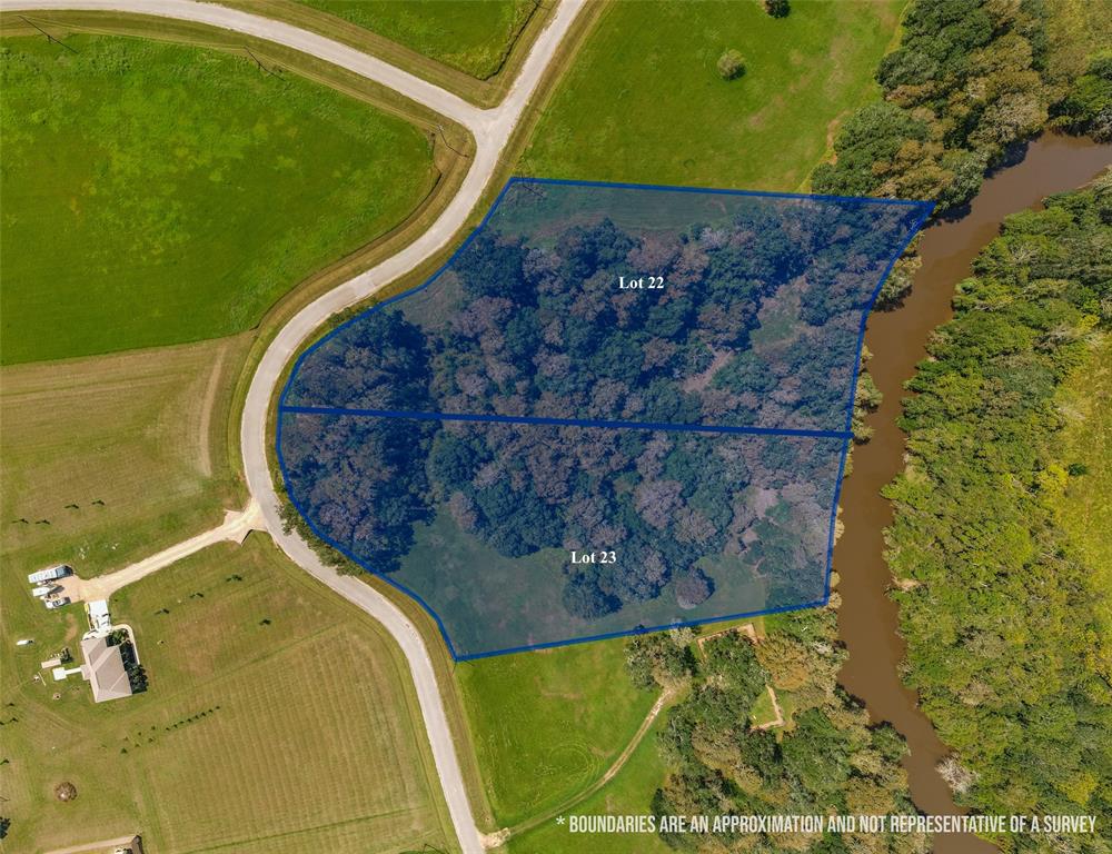Lot 23  River Hollow Way Blessing Texas 77419, 54