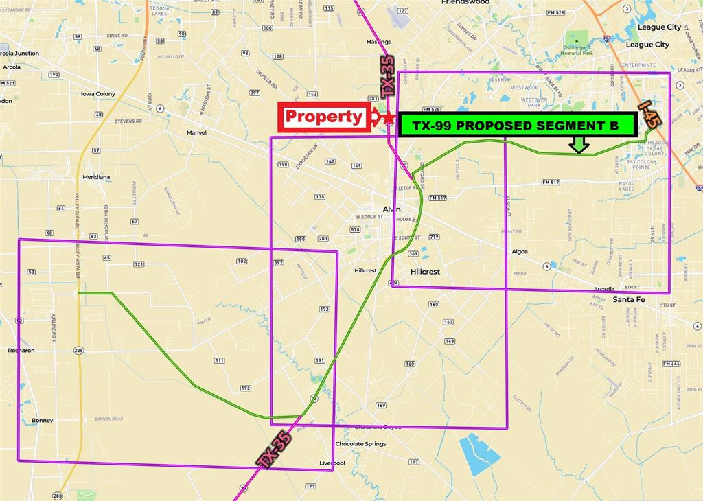 0 Highway 35 and North Point Trails, Alvin, Texas 77511, ,Lots,For Sale,Highway 35 and North Point Trails,33630223