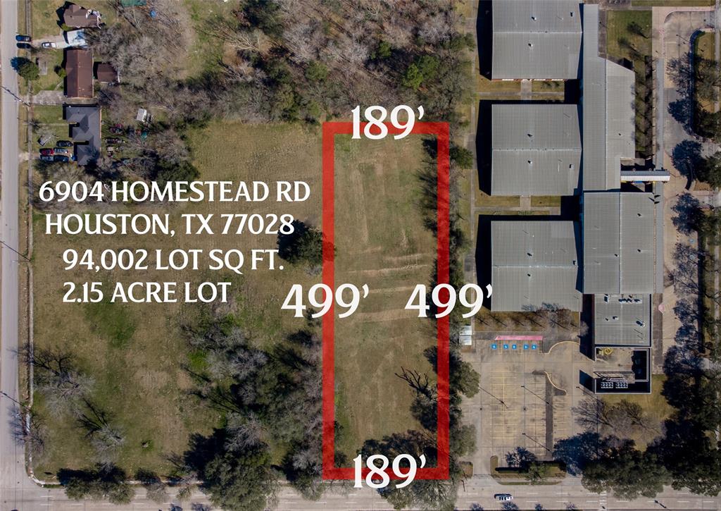 6904 Homestead Road, Houston, Texas 77028, ,Lots,For Sale,Homestead,89668969