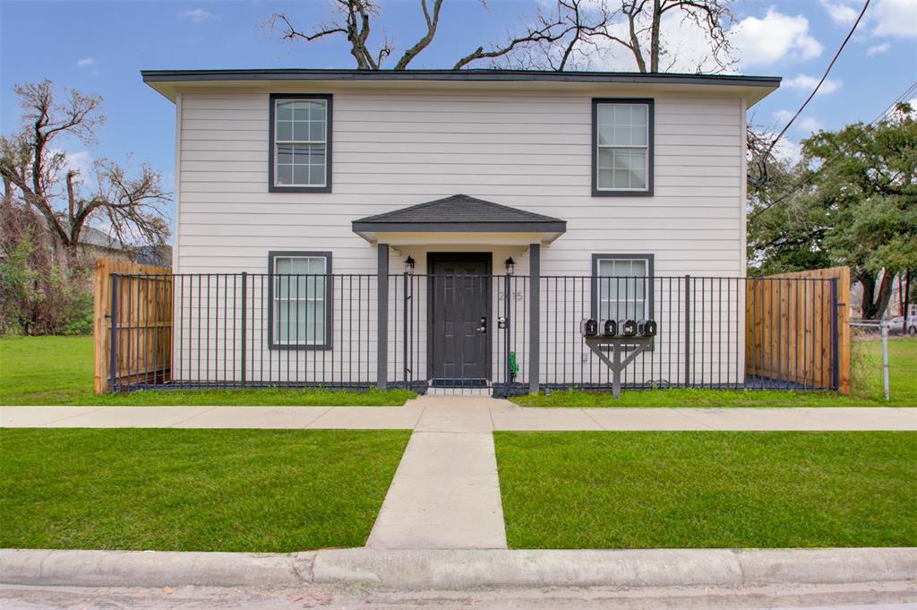2415 Mcgowen Street 1 Houston, Texas This TURNKEY quadplex boasts a fully-occupied community with tenants who are current and properly maintain the units as if it were there own. Entire property was a gut-job and is up-to-code with a recent occupancy inspection being passed in 2021. This profitable property boasts an NOI of $36,368 per year when fully occupied. Composed of four identical 2/1s. Limited maintenance costs due to all of the code upgrades. The possibilities for different investment strategies are endless. Tenants are open to renewing along with understanding of the possibility of moving out. 2 with tenants on leases, with two other being marketed for lease. PLEASE REVIEW DOCS FOR LEASE DETAILS.