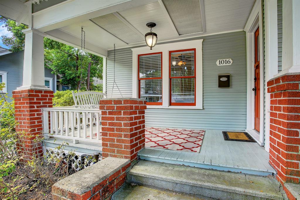 A wide front porch is the perfect spot to enjoy a beautiful morning or evening and visit with friends and neighbors.