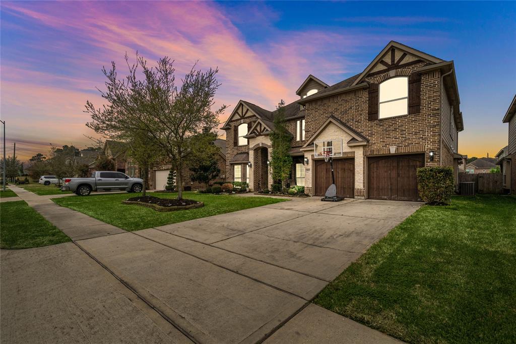 19815 Senterra Lakes Boulevard Spring, Texas This GORGEOUS Home has it all! This perfectly designed Floorplan provides roughly 4000 sqft of living space, custom wood flooring throughout the first floor. Grand curved staircase! Open concept kitchen with upgraded granite countertops, massive media room and upstairs game room. Spacious master bedroom suite! New epoxy flooring in the garage. The backyard boasts its very own Sparking swimming pool with a covered patio(perfect for hosting outdoor family gatherings). Hurry! This one won't last long!