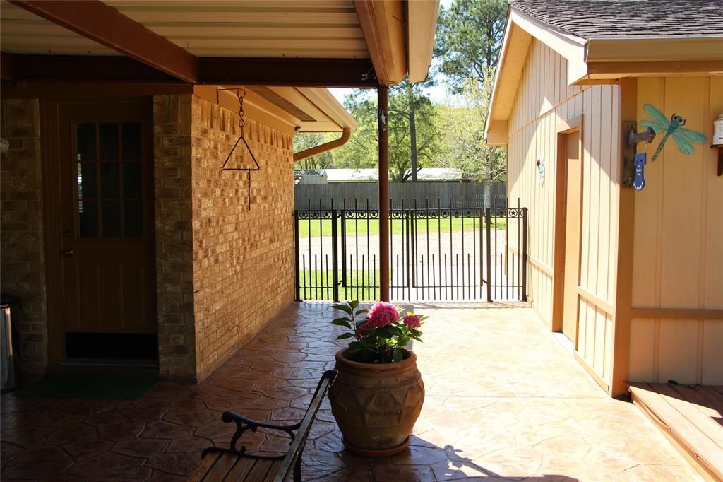 1st gate to back yard