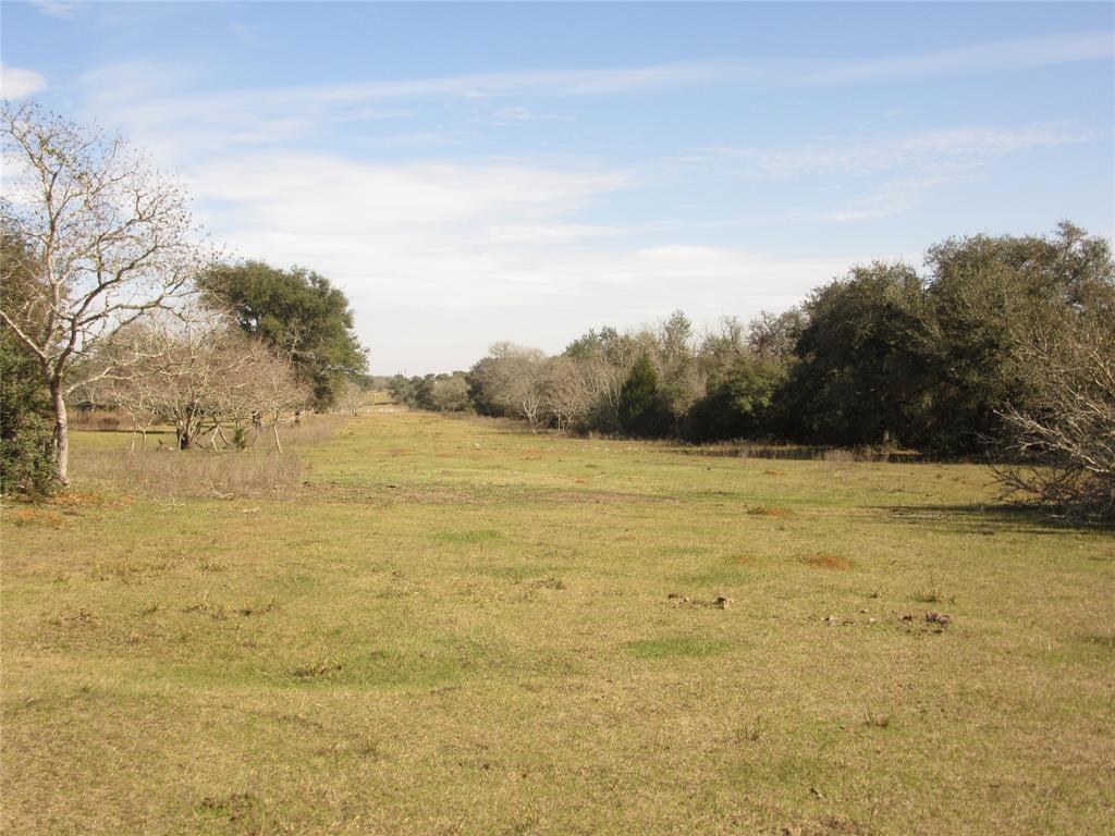 0000 FM 2437 Sheridan, Texas A 76.42 acre tract that has been in family for many years. Used for hunting and grazing cattle to keep the Ag. Exemption. Has lots of live oaks, scrub oaks, water oaks and other hardwoods. Soil type is sandy loam. Has one pond on the east side near the east fence line. Pond one(1) acre some drainage coming into the pond from another slough.
Property has a 30 foot easement off FM 2437 for 1,224 feet and turn left along an old fence for about 652 feet to get into the property.
Property has two(2) pipelines crossing the property from the west to east side fence line. Has one fairly new metal barn that was used for storing supplies and hunting equipment. Has one old camp house that has no value. Several deer feeders and stands are on the property and will remain with the sale.
This property would be a nice weekend retreat for hunting, camping or a home. Has plenty of deer, hogs roaming the area and good signs of wildlife. Come see this nice property just south of Sheridan.