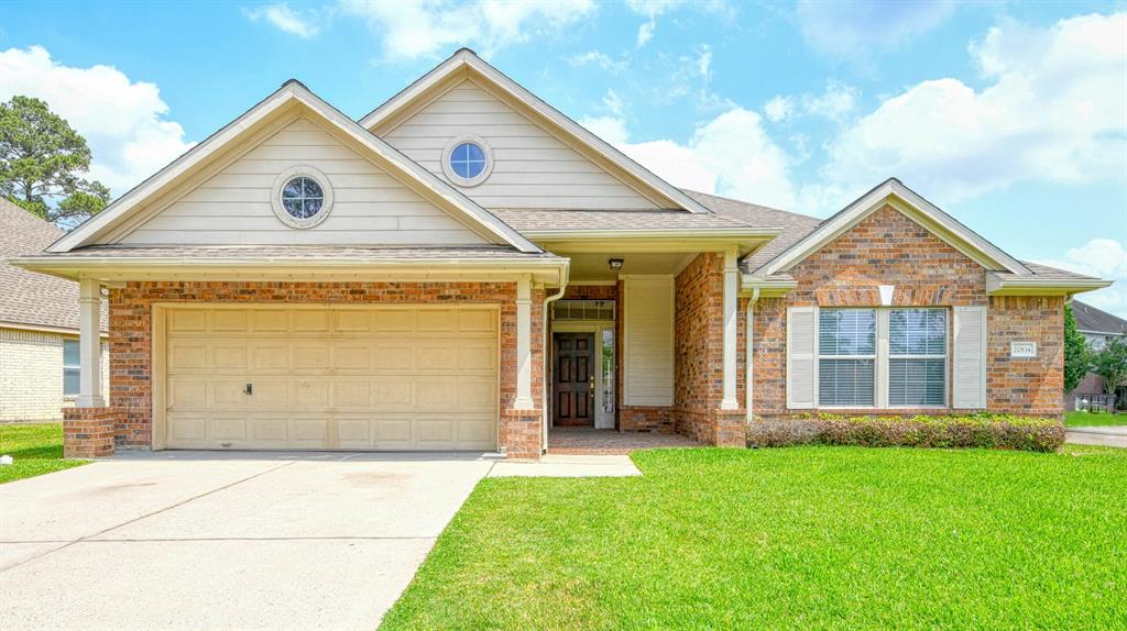 20834 Normandy Forest Drive Spring, Texas Welcoming single story 3 Bedroom 2 Bath home with a split floor plan. This home features a cooks kitchen with updated Stainless Appliances 04/2021, LG Gas Range, Frigidaire Refrigerator and a GE Microwave. It even has a breakfast area overlooking the backyard. The living room has high ceilings, fireplace and lots of natural light. There is also a formal dining room. Nice Primary Suite with a Primary Bathroom with dual sinks, separate tub and shower and a nicely sized walk-in closet. The other 2 bedrooms have walk-in closets. There is tile throughout the home with the exception of the bedrooms which have carpet that was replaced on 04/2021. The inside of the home was repainted 04/2021. The backyard is fully fenced and there is a automatic sprinkler system in front/back. The home is located across the street from the neighborhood pool and a short walk to Kreinhop Elementary School. Convenient to I-45 and 99. No Smoking. Yard care is included. Pets Case By Case, 1 dog 20lbs. or under.