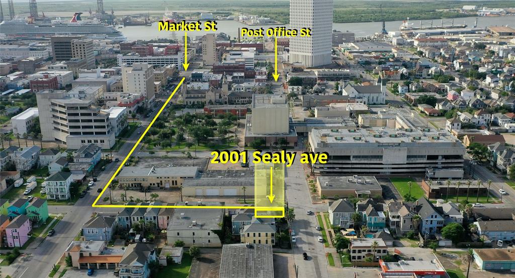 2001 Sealy Street Galveston, Texas DREAM LOCATION!!! Calling all Investors, business owners, Lovers of the Island. Located walking distance to trendy boutiques, restaurants, coffees shops, antique stores, Churches and all the magic Galveston has to offer. Not to mention just a few minutes to the Beach, Pleasure Pier, Seawall and UTMB. Listing price includes 2 lots, Lot 6 and Lot 7. Rehab investor opportunity for the white duplex on Lot 7. Lot 6 to the right is vacant. All dimensions are approximate, buyer to verify. This block appears to have residential and commercial opportunities however contact the city for zoning. LOW TAXES & NO HOA! Buyer to purchase survey, if needed. *DO NOT ENTER INSIDE THE HOME, CALL LISTING AGENT*