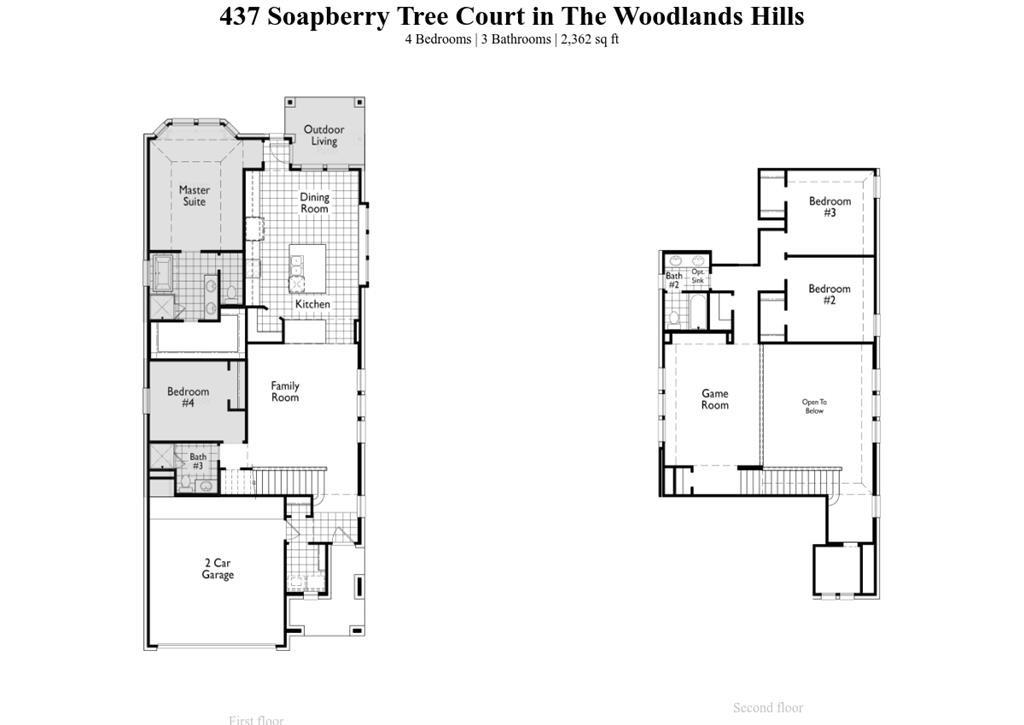 437 2 Soapberry Tree Court, Willis, Texas 77318, 4 Bedrooms Bedrooms, 9 Rooms Rooms,3 BathroomsBathrooms,Single-family,For Sale,Soapberry Tree,88269498