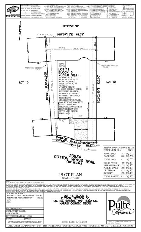 23934 1.5 Cotton Grass Trail, Katy, Texas 77493, 4 Bedrooms Bedrooms, 8 Rooms Rooms,3 BathroomsBathrooms,Single-family,For Sale,Cotton Grass,78368912