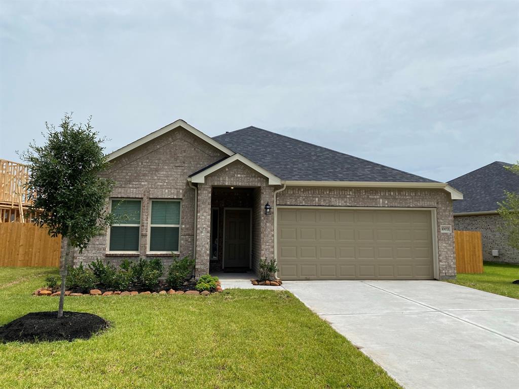 10071 Gold Finch Run Magnolia, Texas 1-Story w/ 4 Bedrooms + 3 Full Baths + BIG Covered Patio. Come see this NEW open-concept home with space in all the right places. Modern, bright Kitchen with 42” Grey Cabinets + Luxury Granite + Arabesque Mosaic-Tile Back splash + Stainless "Farmhouse" Single-Bowl Sink +Stainless Frigidaire Dishwasher, Vented Microwave & 5-BURNER GAS RANGE! Wood-like Flooring at Entry, Kitchen, Dining, Family Rm, Hallways, Utility & ALL Baths. Spacious Master Suite that boasts a 2 Walk-In Closets, 36" Cabinets with Double Sinks, Large soaking Garden Tub with Arm Rests & Spacious Separate Shower with Shampoo Ledge! 3-Sides Acme Brick, 2” Faux Wood Blinds, Garage Door Opener, In-Wall Pest-Defense & much more! CALL & MAKE YOUR APPOINTMENT TO VISIT TODAY!