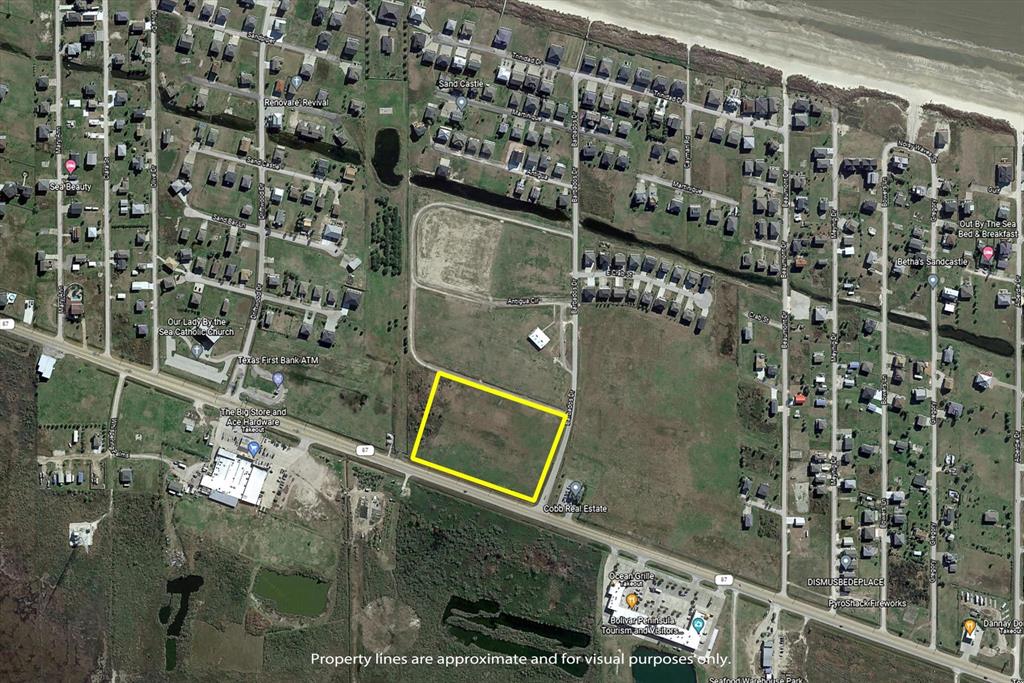 TBD Hwy 87 Drive, Crystal Beach, Texas 77650, ,Lots,For Sale,Hwy 87,94394843