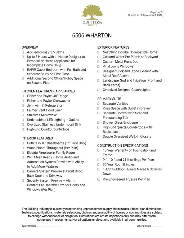 6506 2 Wharton Street, Houston, Texas 77055, 4 Bedrooms Bedrooms, 11 Rooms Rooms,3 BathroomsBathrooms,Single-family,For Sale,Wharton,4013400