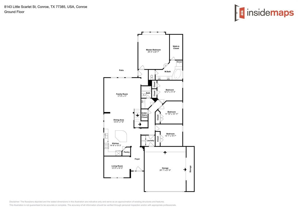 8143 2 Little Scarlet Street, Conroe, Texas 77385, 4 Bedrooms Bedrooms, 4 Rooms Rooms,2 BathroomsBathrooms,Single-family,For Sale,Little Scarlet,22324533