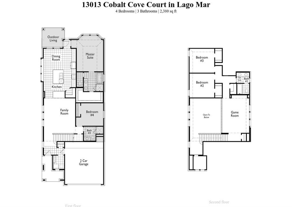 13013 2 Cobalt Cove Court, Texas City, Texas 77568, 4 Bedrooms Bedrooms, 4 Rooms Rooms,3 BathroomsBathrooms,Single-family,For Sale,Cobalt Cove,82478358