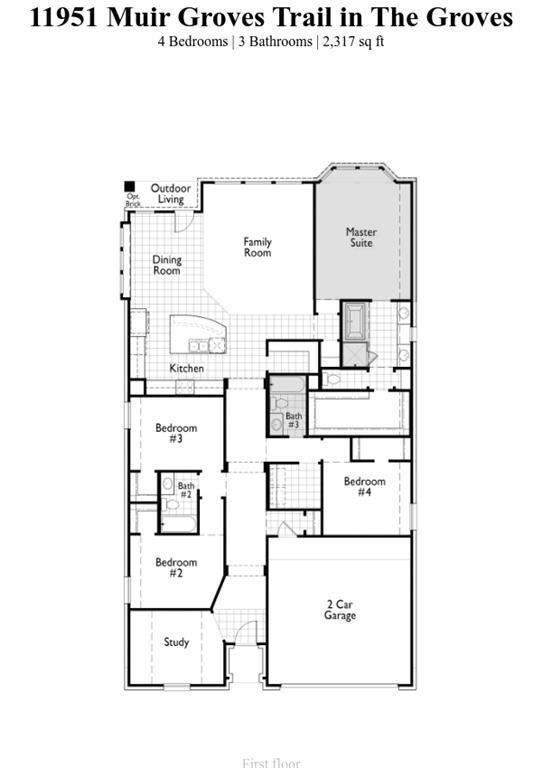 11951 1 Muir Groves Trail, Humble, Texas 77346, 4 Bedrooms Bedrooms, 5 Rooms Rooms,3 BathroomsBathrooms,Single-family,For Sale,Muir Groves,59230970