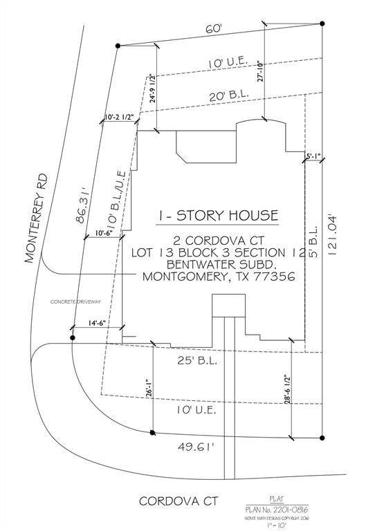 4 1 Cordova Court, Montgomery, Texas 77356, 3 Bedrooms Bedrooms, 5 Rooms Rooms,2 BathroomsBathrooms,Single-family,For Sale,Cordova,24133828