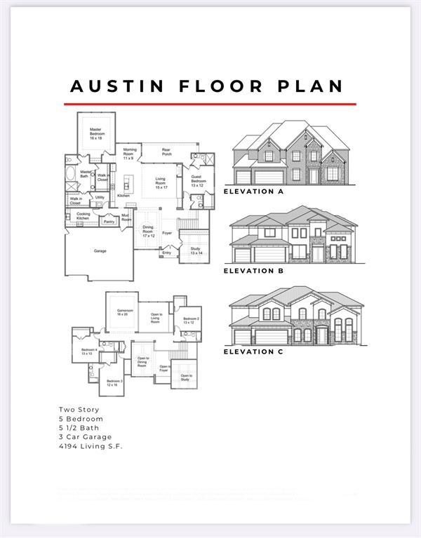 24807 2 Pacific Dunes Lane, Spring, Texas 77389, 5 Bedrooms Bedrooms, 11 Rooms Rooms,5 BathroomsBathrooms,Single-family,For Sale,Pacific Dunes,96722021