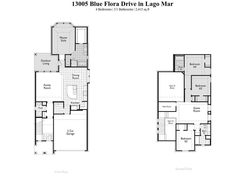 13005 2 Blue Flora Drive, Texas City, Texas 77568, 4 Bedrooms Bedrooms, 4 Rooms Rooms,3 BathroomsBathrooms,Single-family,For Sale,Blue Flora,71603845