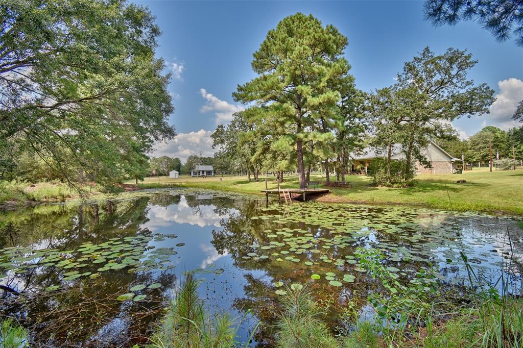 1047 Abel Road New Ulm, Texas Popular amongst current buyers seems to be land in the country, preferably with mature trees, a pond, nice grasses, and just enough acreage so your neighbor can’t see you; yet, easy enough to take care of on your own. If that is the case, this property in popular New Ulm, TX won’t last long! On these 3.652 acres sits a well-maintained 3/2 brick/Hardie siding with metal roof main house and an additional 2/1 guest cabin. The pond is stocked, the outdoor entertaining gazebo is prepped, and the relaxing back porch looking out towards the pond, woods, and daily deer feedings, has a chair with your name on it.....like I said, it won't last long!
THE INFORMATION CONTAINED HEREIN HAS BEEN GATHERED FROM SOURCES DEEMED RELIABLE; REPRESENTATIVES CANNOT GUARANTEE THE ACCURACY OF SUCH INFORMATION. PROSPECTIVE BUYERS SHOULD VERIFY ALL INFORMATION TO THEIR SATISFACTION.
