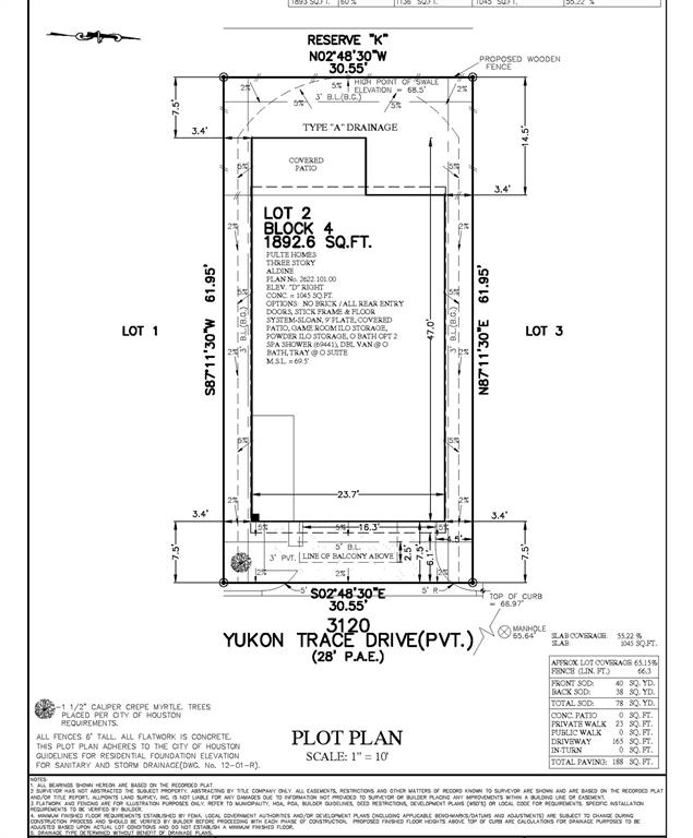 3120 3 Yukon Trace Drive, Houston, Texas 77063, 3 Bedrooms Bedrooms, 5 Rooms Rooms,2 BathroomsBathrooms,Single-family,For Sale,Yukon Trace,80191245