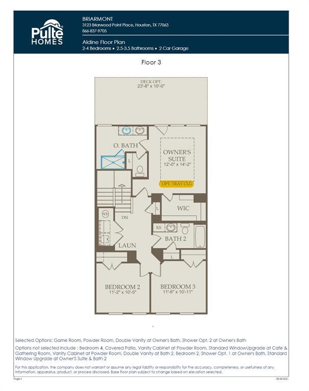 3120 3 Yukon Trace Drive, Houston, Texas 77063, 3 Bedrooms Bedrooms, 5 Rooms Rooms,2 BathroomsBathrooms,Single-family,For Sale,Yukon Trace,80191245