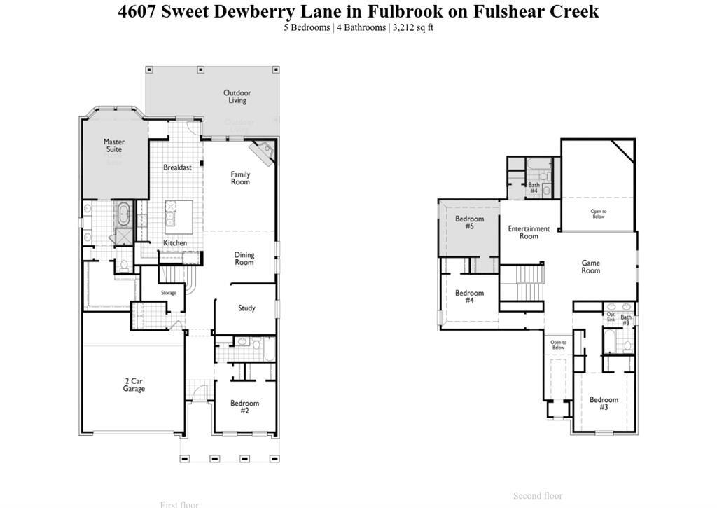 4607 2 Sweet Dewberry Lane, Fulshear, Texas 77441, 5 Bedrooms Bedrooms, 5 Rooms Rooms,4 BathroomsBathrooms,Single-family,For Sale,Sweet Dewberry,36405750