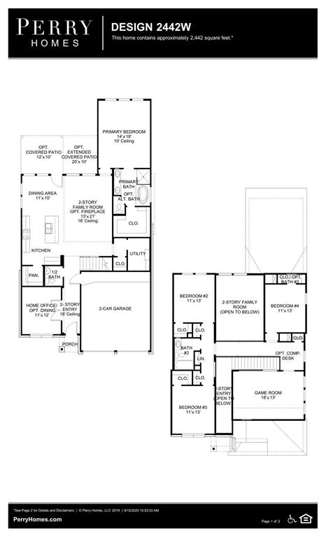 23819 2 Cedar Glade Lane, Katy, Texas 77493, 4 Bedrooms Bedrooms, 8 Rooms Rooms,2 BathroomsBathrooms,Single-family,For Sale,Cedar Glade,75454606