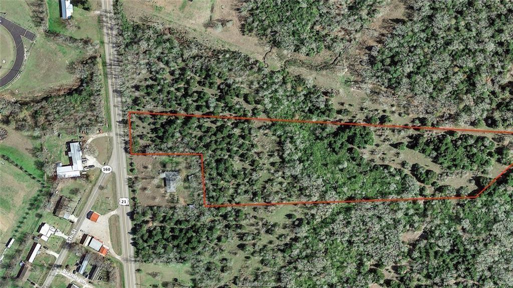 TBD Hwy 21 North Zulch, Texas Endless possibilities with this 8.5 acre tract in Madison County off of HWY 21! Mostly wooded, and on city utilities allows the next buyer to have endless possibilities. You can't beat the location right off of HWY 21- minutes from small town conveniences, 30 minutes to BCS area, and apx. 1.5 to Houston. Come take a look today!