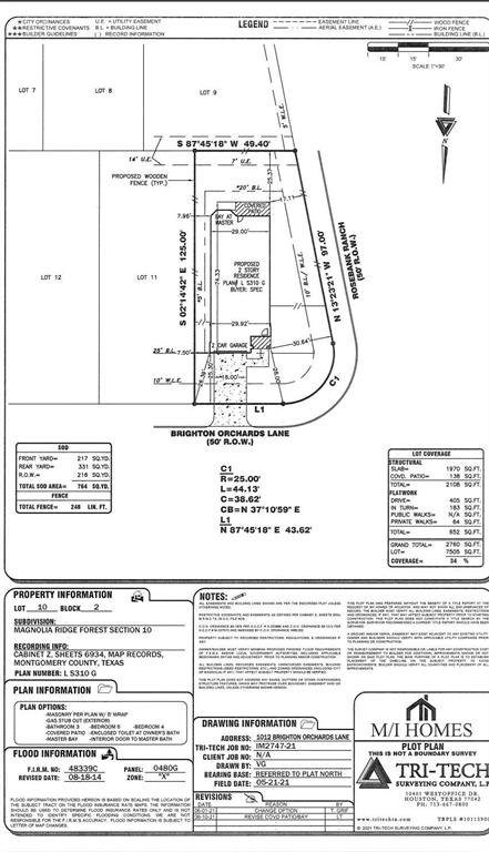 1012 2 Brighton Orchards Lane, Magnolia, Texas 77354, 5 Bedrooms Bedrooms, 7 Rooms Rooms,2 BathroomsBathrooms,Single-family,For Sale,Brighton Orchards,86879479