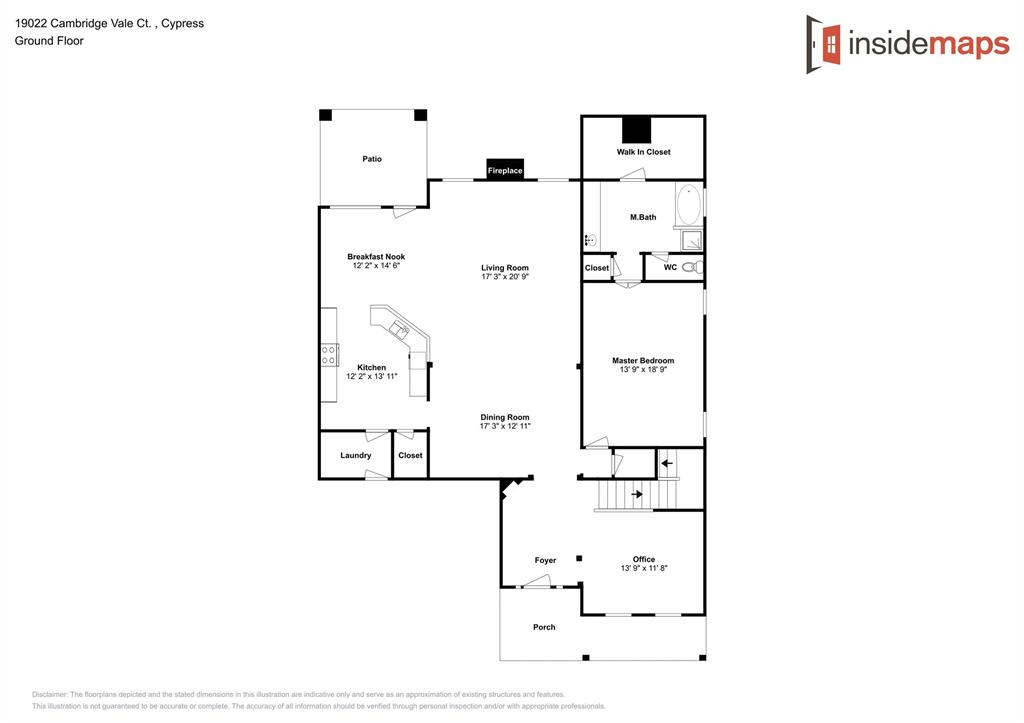 19022 2 Cambridge Vale Court, Cypress, Texas 77429, 5 Bedrooms Bedrooms, 5 Rooms Rooms,3 BathroomsBathrooms,Single-family,For Sale,Cambridge Vale,55580272