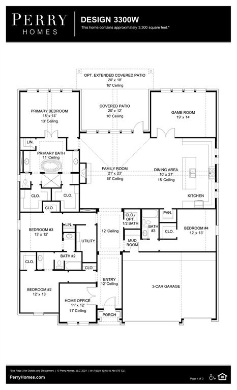 20910 1 Velvet Wing Drive, Cypress, Texas 77433, 4 Bedrooms Bedrooms, 8 Rooms Rooms,3 BathroomsBathrooms,Single-family,For Sale,Velvet Wing,66099339