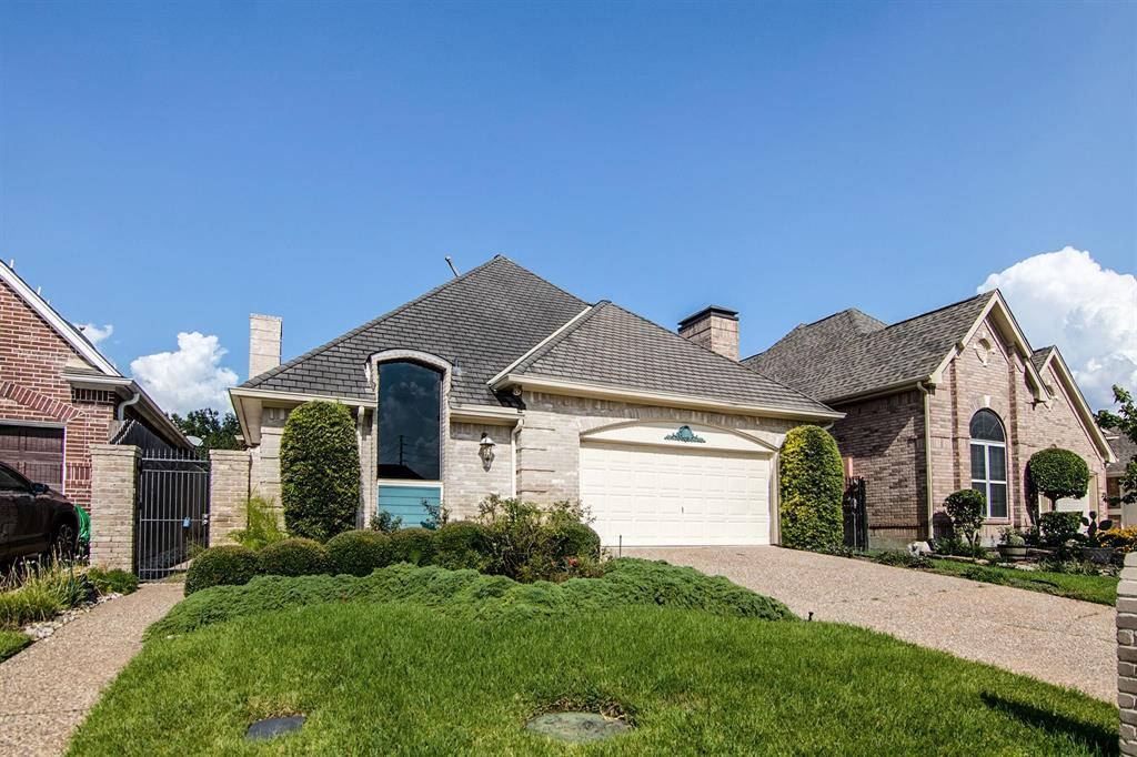16630 Manningtree Lane Spring, Texas Classy, cozy and comfortable in the Esteemed Champion Forest Subdivision. This custom beauty will not disappoint. Crown molding throughout, granite countertops in the kitchen with recent painted ceiling, beautiful atrium outside the second bedroom, high ceilings, over-sized closets. Master suite with his and her vanities and recent paint. Open den with custom wet bar with stained glass doors. This is a must see. Wont last long. Close to shopping, 249.