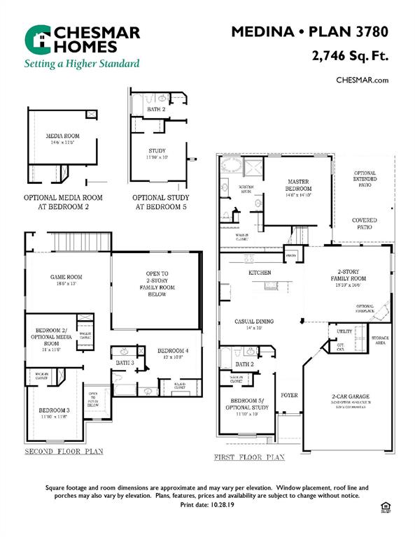 12202 2 Richardson Fort Way, Humble, Texas 77346, 5 Bedrooms Bedrooms, 7 Rooms Rooms,3 BathroomsBathrooms,Single-family,For Sale,Richardson Fort,55353486