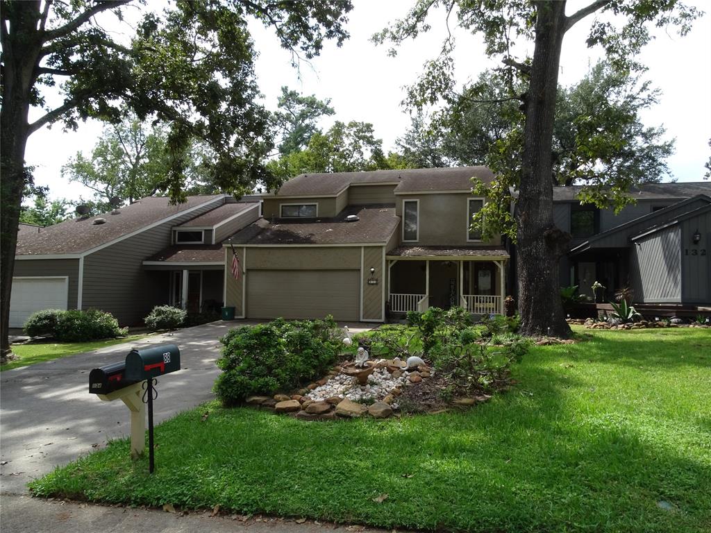 134 April Wind Court Conroe, Texas Cleaned and ready by October 2oth. Welcome to your new home located in the beautiful resort community of April Sound. April Sound is a gated community with 24 hour security. This lovely home is located on hole 3 of the par 3 course. Your home offers 3 bedrooms, 2/1 baths, nice size kitchen with island, large living and dining combo, sunroom and spacious loft. The primary is located downstairs and 2 guest rooms and full bath up. Kitchen has gas range, double oven, deep kitchen sink and plenty of cooking space. You have a 2 car garage and double drive way. The community also offers 2 local parks, swimming pools and fitness center. The 27 hole golf course and 12 court tennis courts are available with a membership.