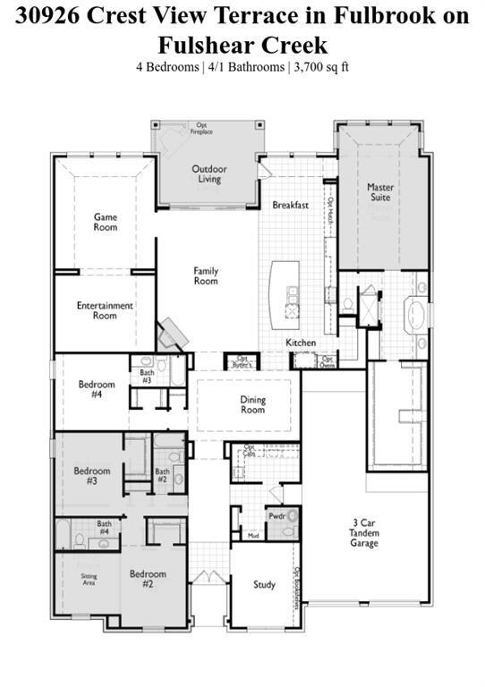 30926 1 Crest View Terrace, Fulshear, Texas 77441, 4 Bedrooms Bedrooms, 4 Rooms Rooms,4 BathroomsBathrooms,Single-family,For Sale,Crest View,74046419